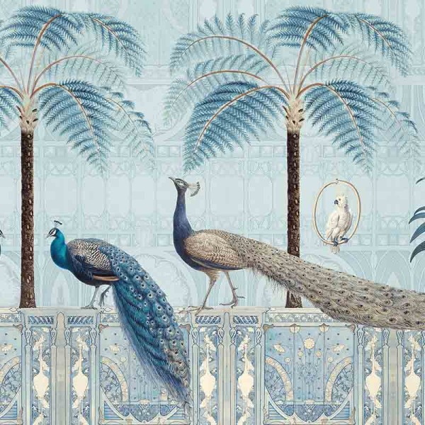 Chinoiserie birds palace diamond andreahaase square