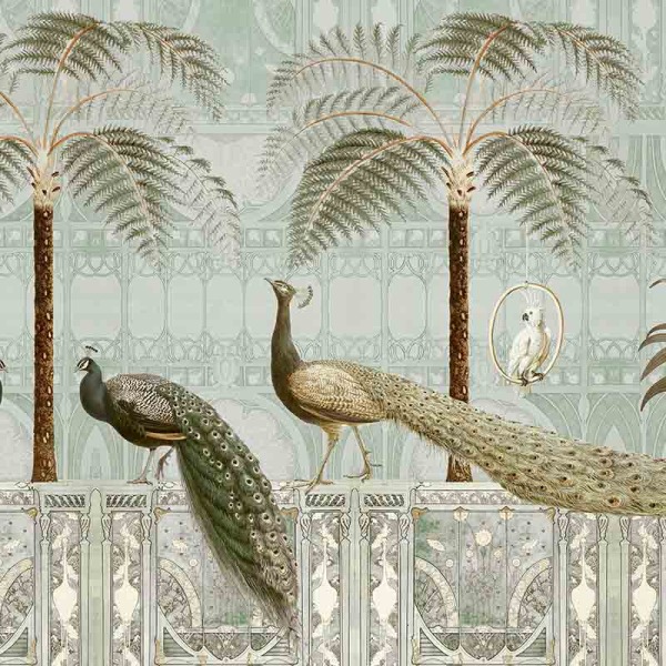 Chinoiserie birds palace royal andreahaase square