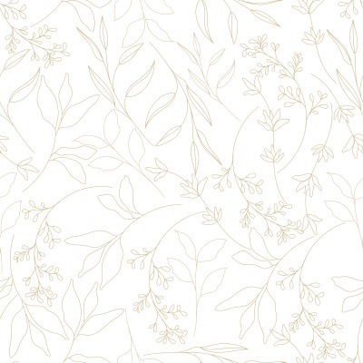 Garden Delight White - LayerPlay Wallpaper