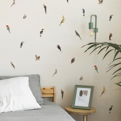 LayerPlay Fabric Decals - Birds In Paradise I