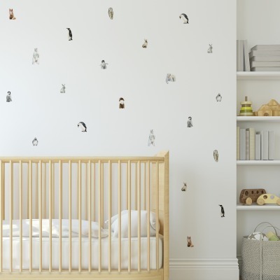 LayerPlay Fabric Decals - A Serene Zoo